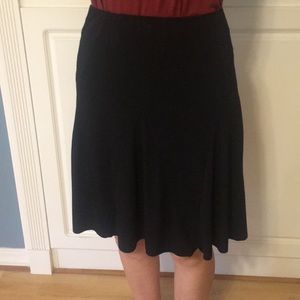 Gently used black stretchy skirt